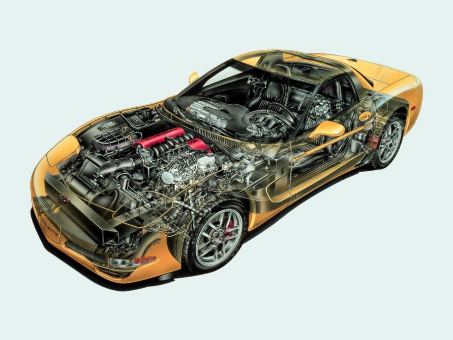  Chevrolet Corvette Z06 2001 года  (фото 71 из 73)